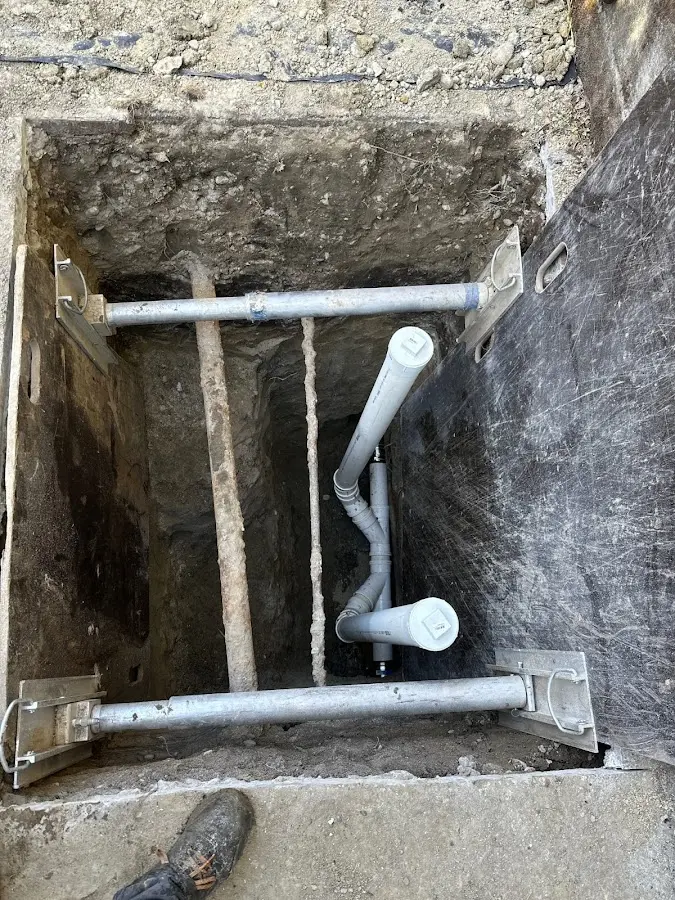 Experienced plumber completing Gas Line Repair work in Marple